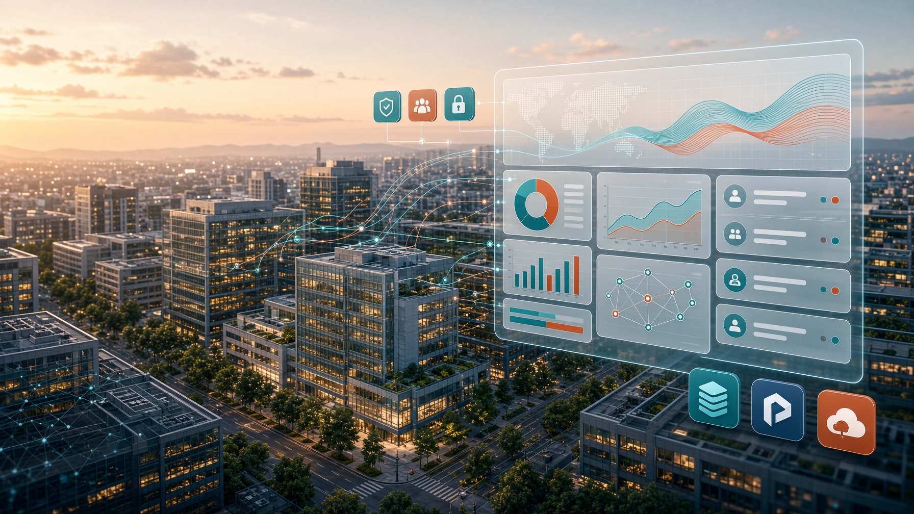 From spreadsheets to AI-ready deal platform – commercial real estate transformation showing messy Excel and email chaos evolving into a governed Dataverse data foundation with Power Pages portal and Copilot-ready architecture