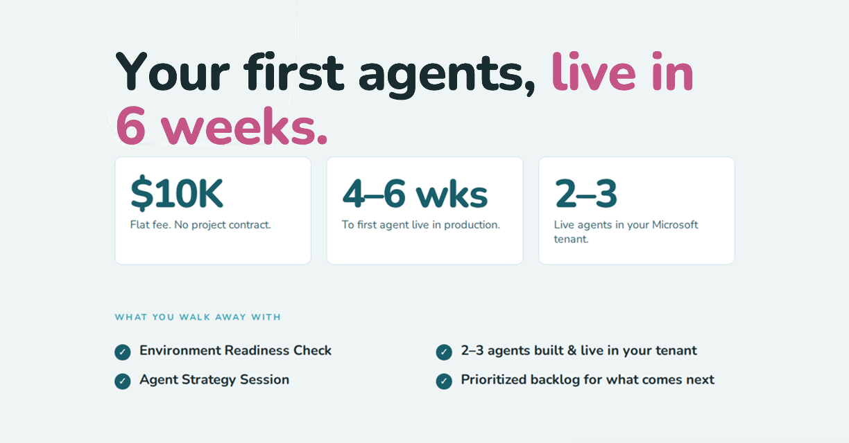 AI Agent Production Readiness: The AgentDesk Pilot, Week by Week