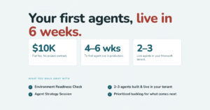 AgentDesk Microsoft Copilot agents delivery model