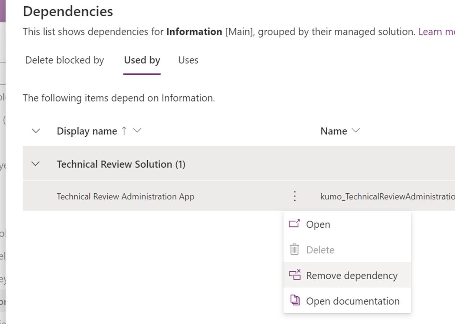 Dataverse Tip: Removing Dependencies for a Smoother Solution Import Process